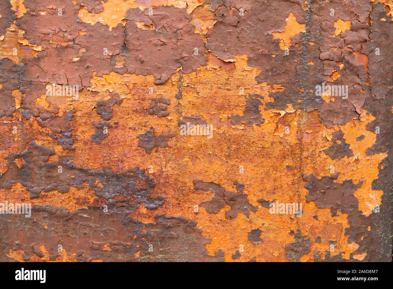 rusty metal sheet - surface texture Stock Photo