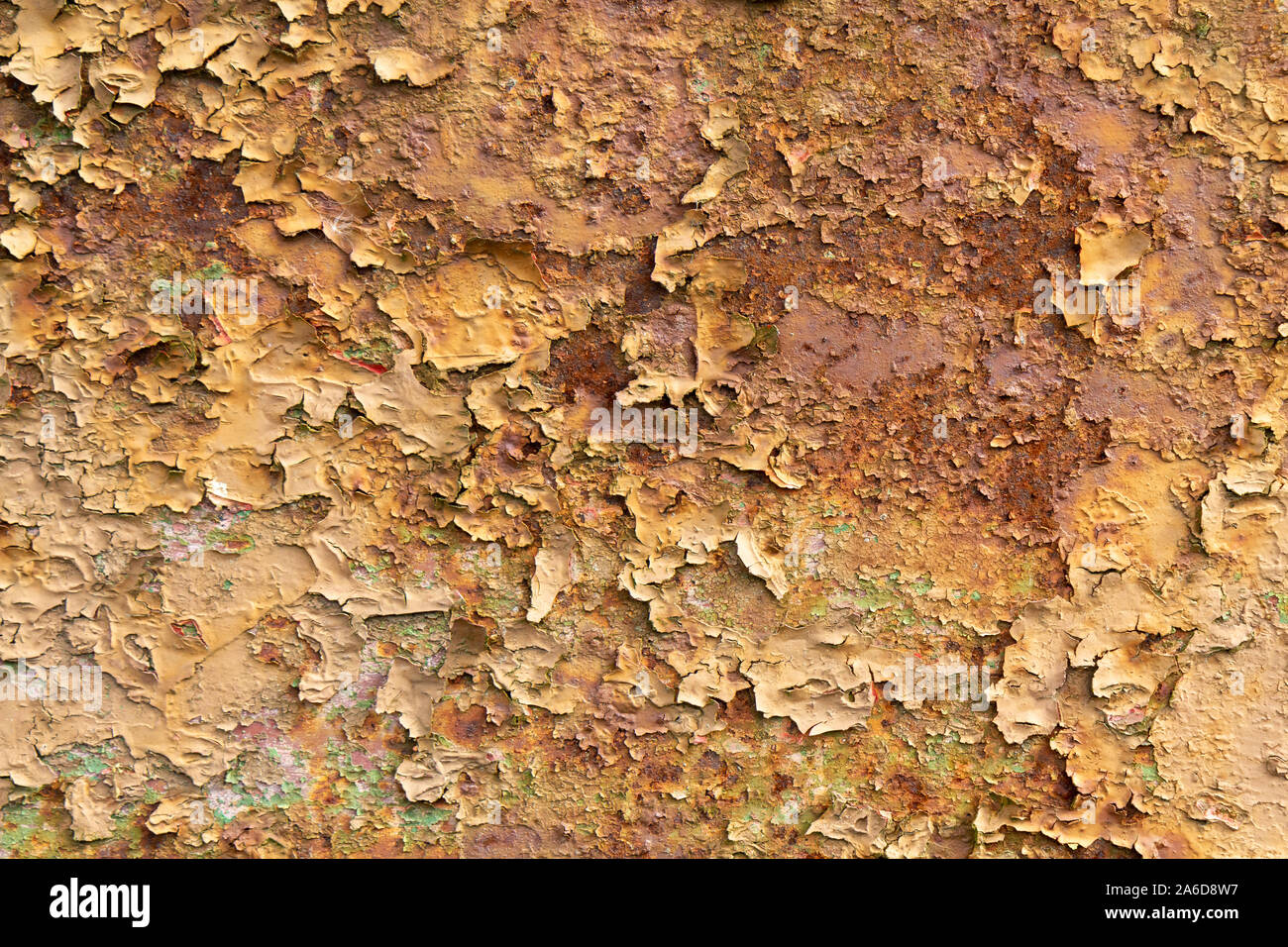 rusty metal sheet - surface texture Stock Photo