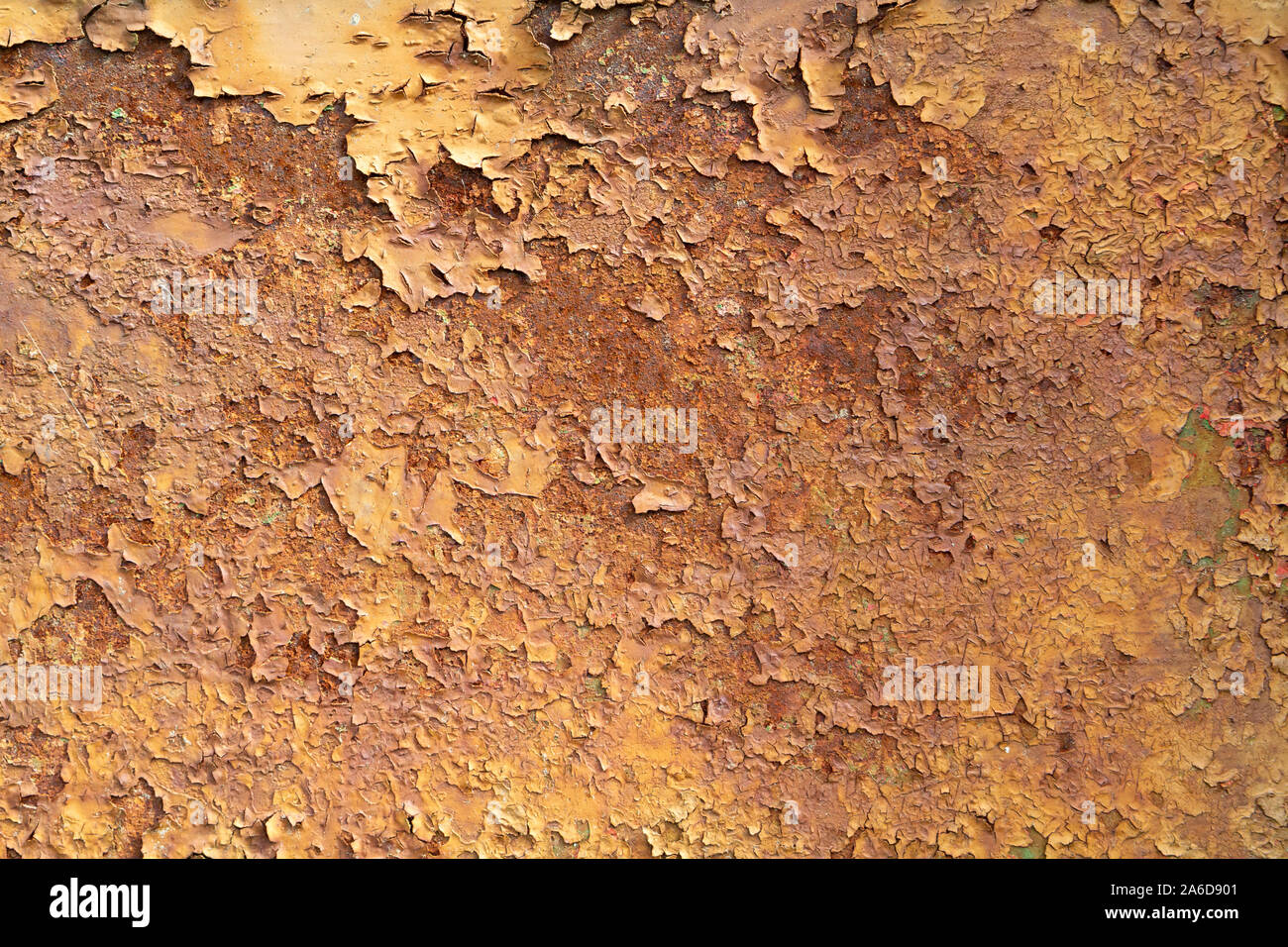 rusty metal sheet - surface texture Stock Photo