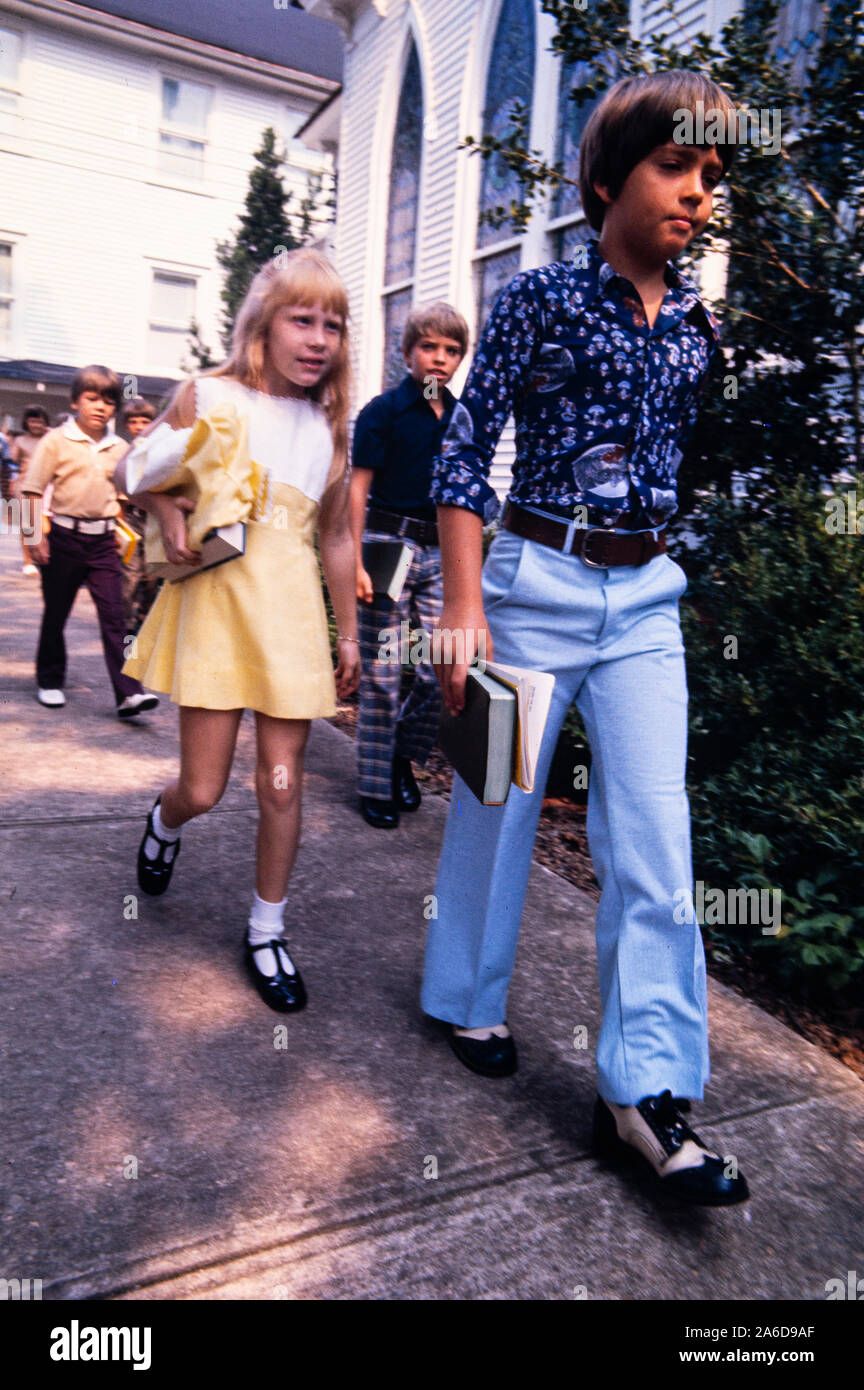 Amy Carter in yellow dress daughter of President Jimmy Carter