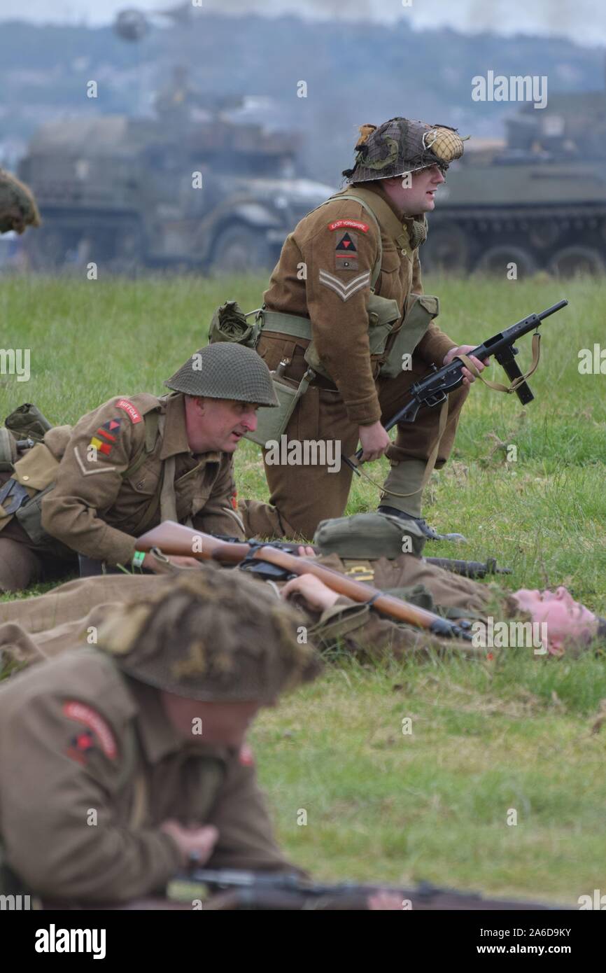 A Selection Of Images From The Yorkshire Wartime Experience 2019 Stock a-selection-of-images-from-the-yorkshire-wartime-experience-2019-stock
