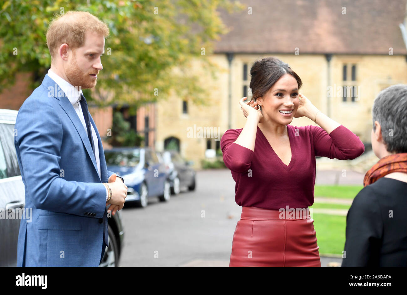 Meghan markle harry 25 october 2019 hires stock photography and images(02)