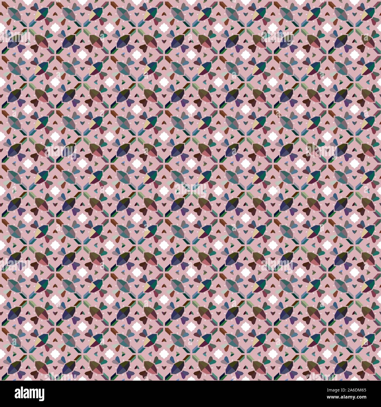 Geometric ornamental vector pattern. Seamless design texture Stock ...