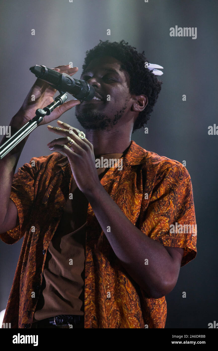 London, UK. 25th Oct, 2019. Labrinth attends the Notion Magazine and Bulldog Gin as it celebrates 85 issues and 15 years of music at Troxy in London. Credit: SOPA Images Limited/Alamy Live News Stock Photo