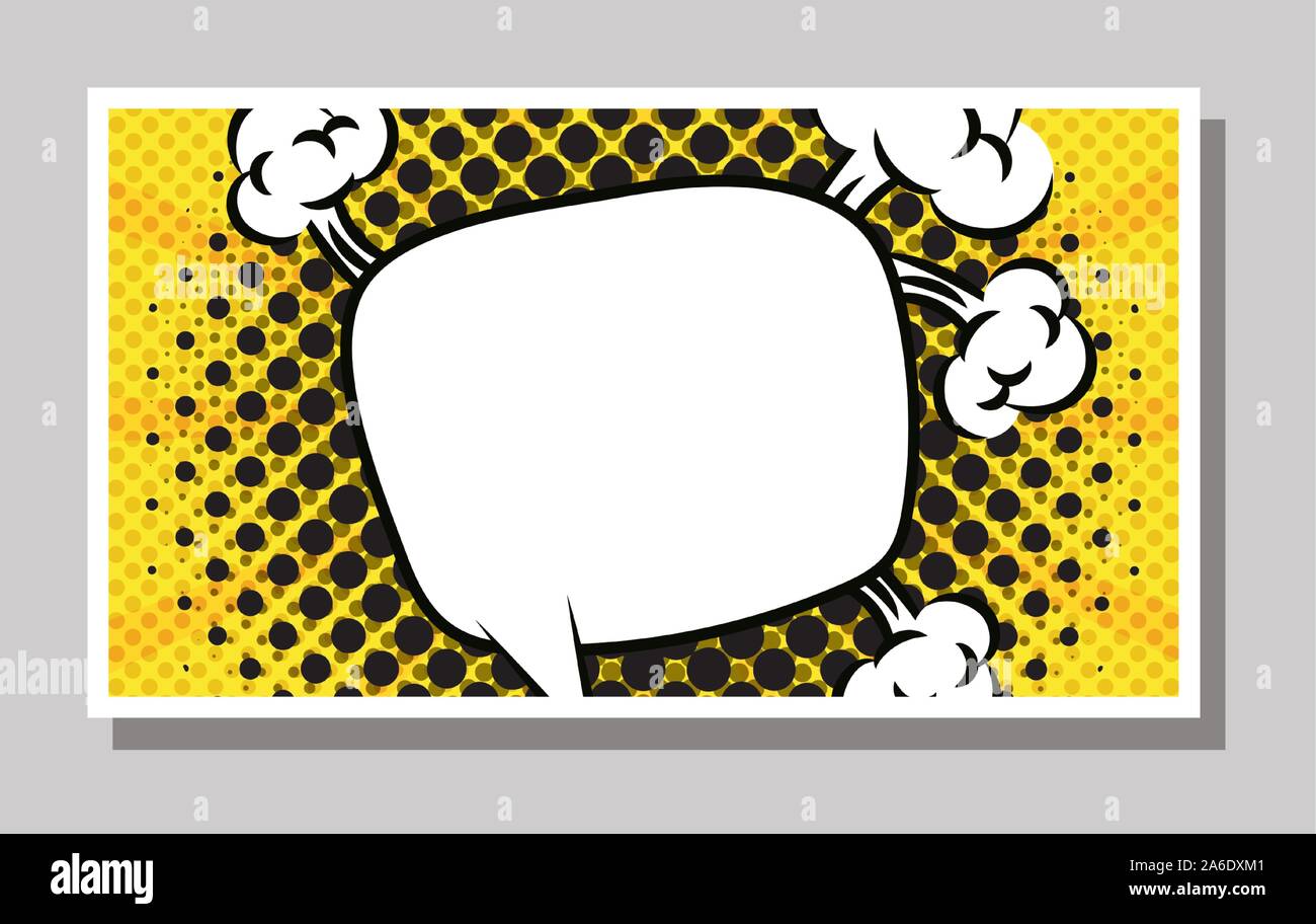expresion speech bubble pop art style Stock Vector Image & Art - Alamy