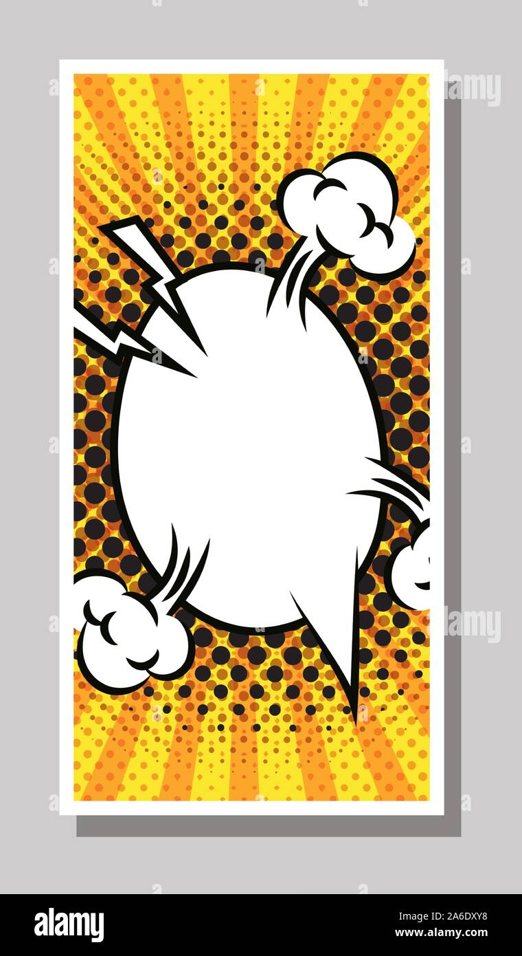 expresion speech bubble pop art style Stock Vector Image & Art - Alamy
