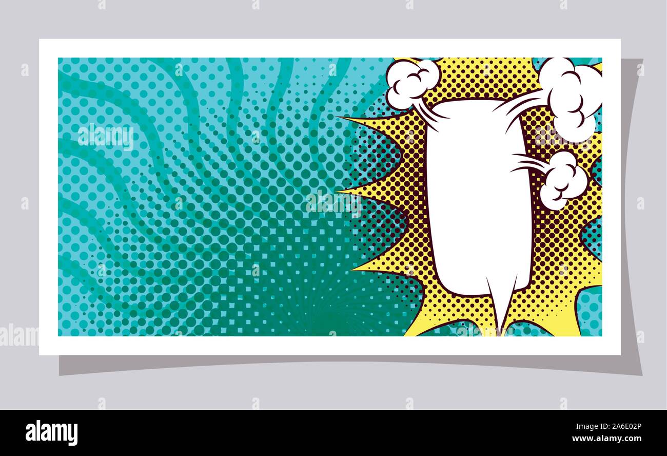 expresion speech bubble pop art style Stock Vector Image & Art - Alamy
