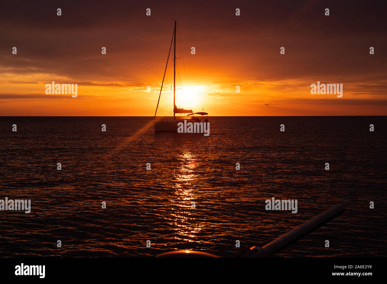 Drone around boat hi-res stock photography and images - Alamy