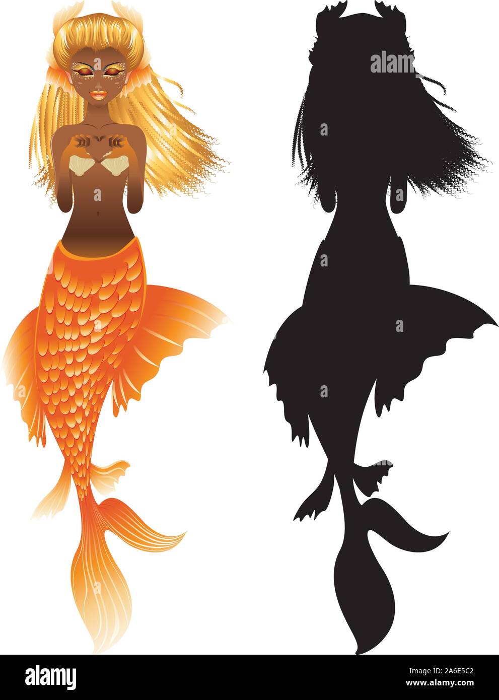 Blonde Hair Stock Vector Images Page 3 Alamy