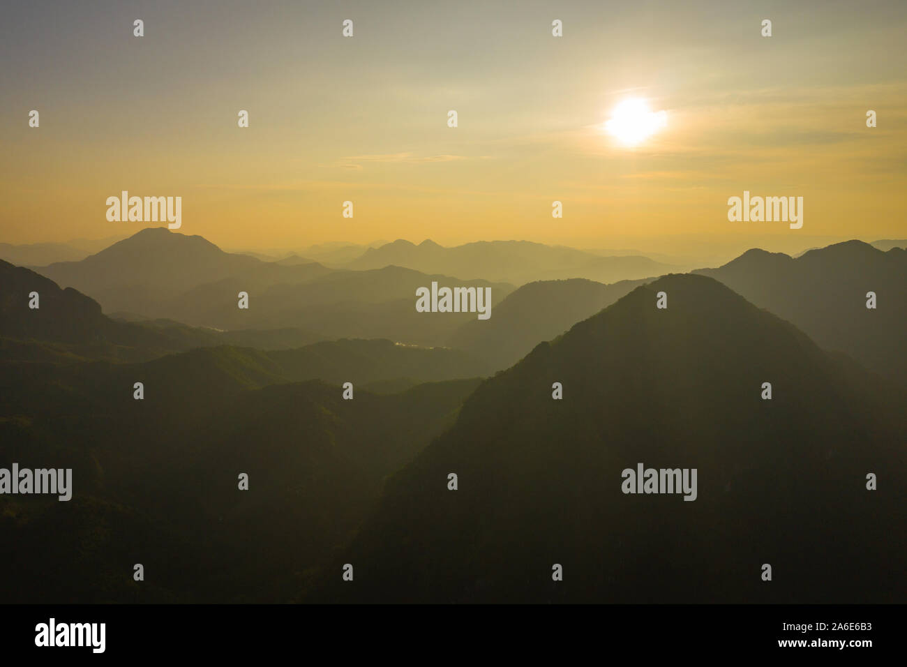 Nong Khiaw Laos Sunset Hi res Stock Photography And Images Alamy