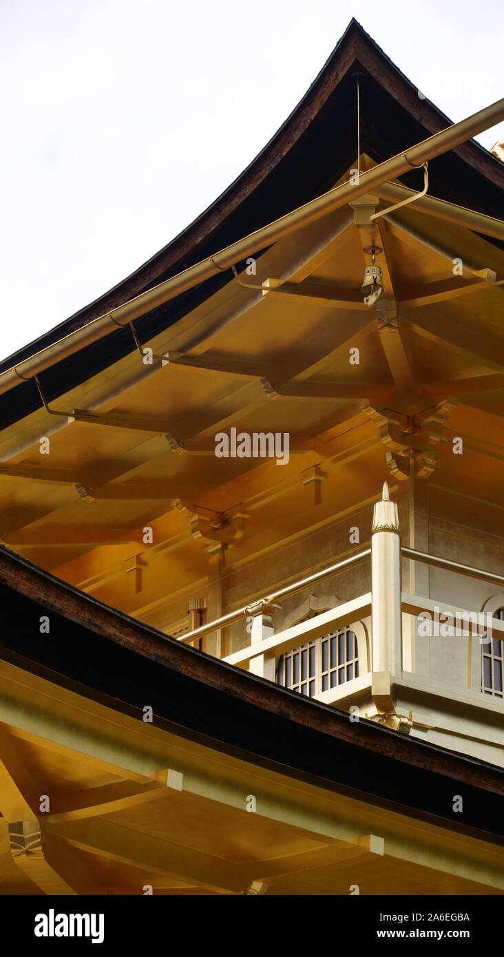 Golden Pavillon Stock Photo