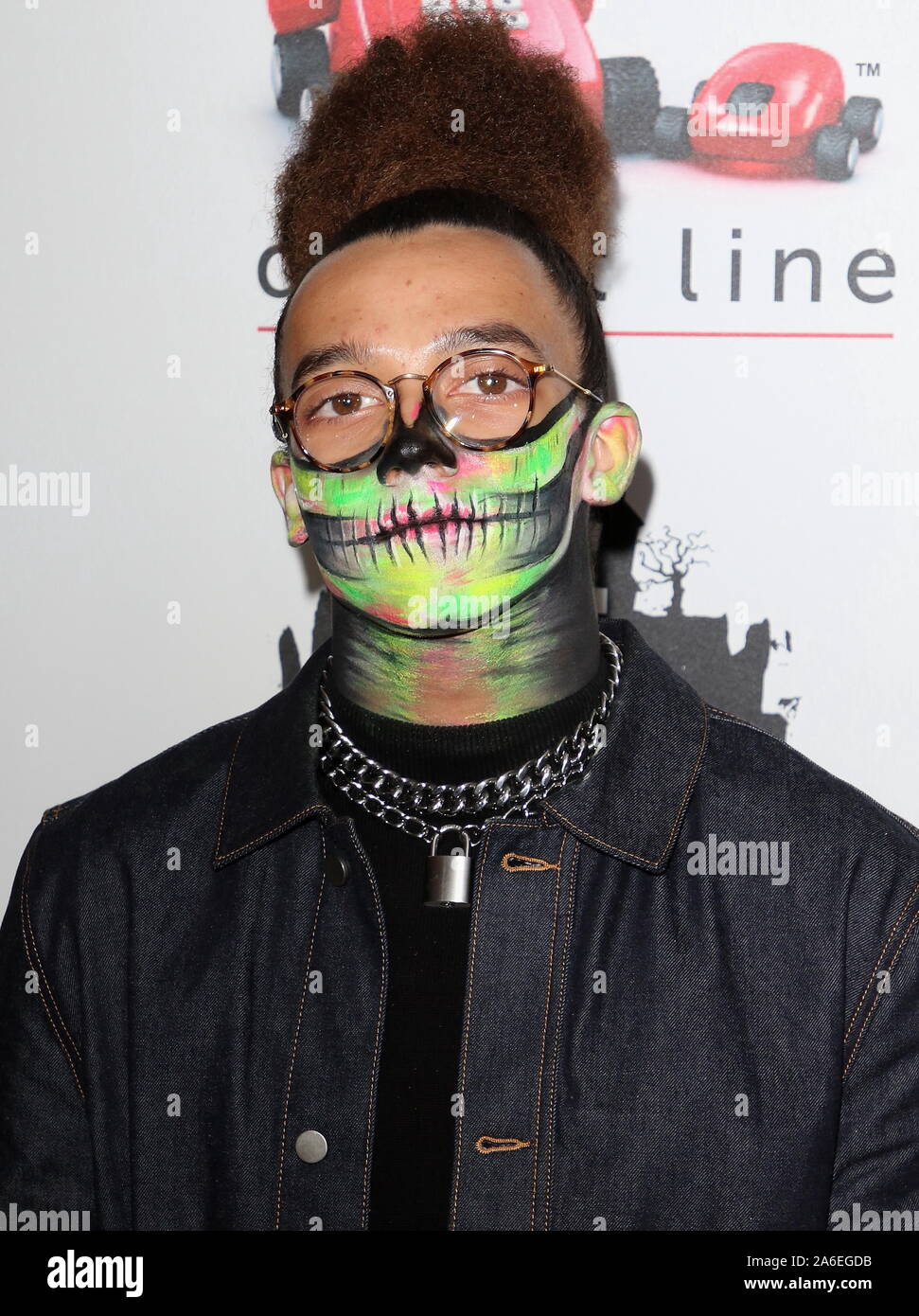 Perri Kiely at the KISS Haunted House Party at the SSE Arena, Wembley