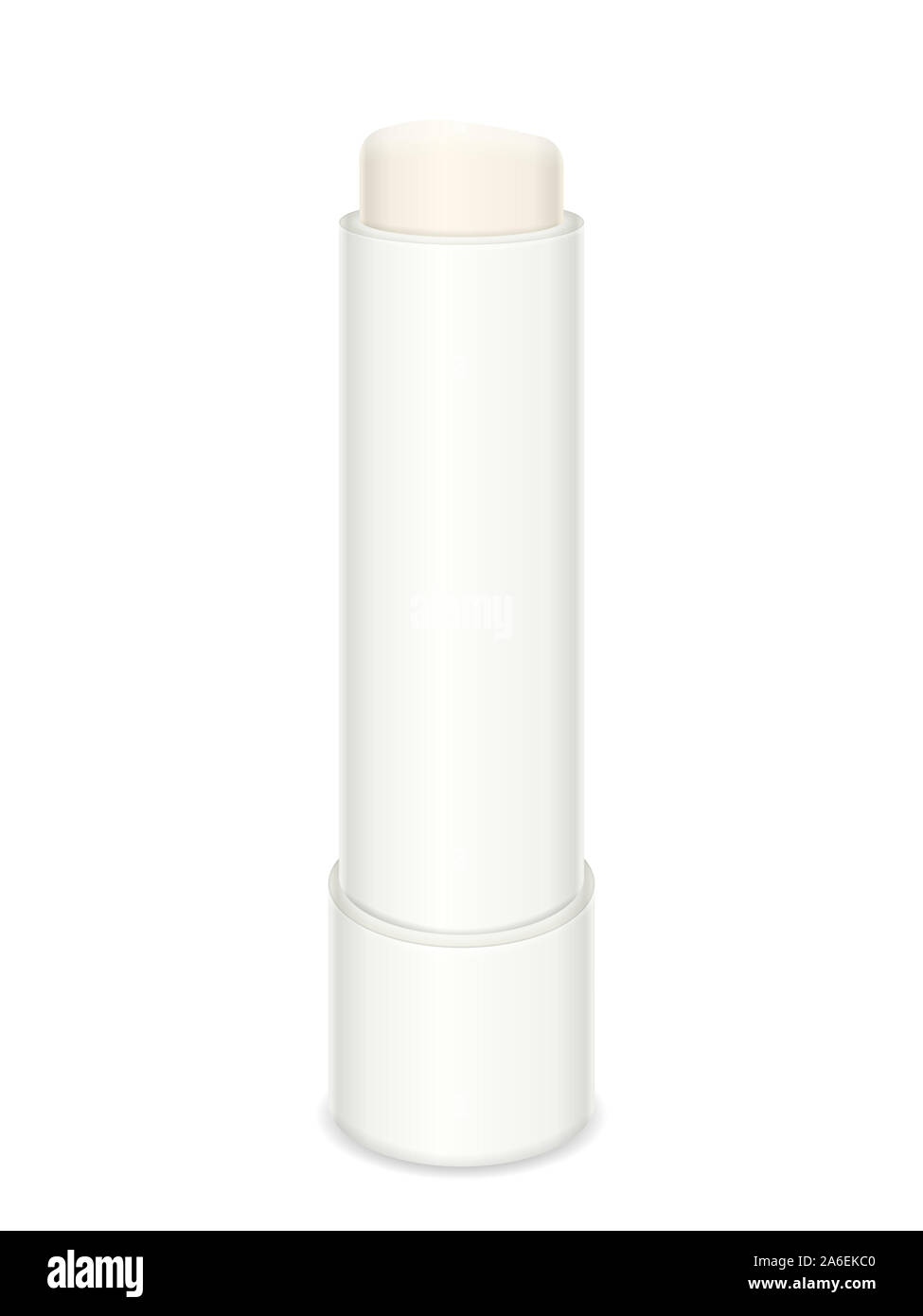 Lip balm stick on a white background. Vector illustration Stock Photo ...