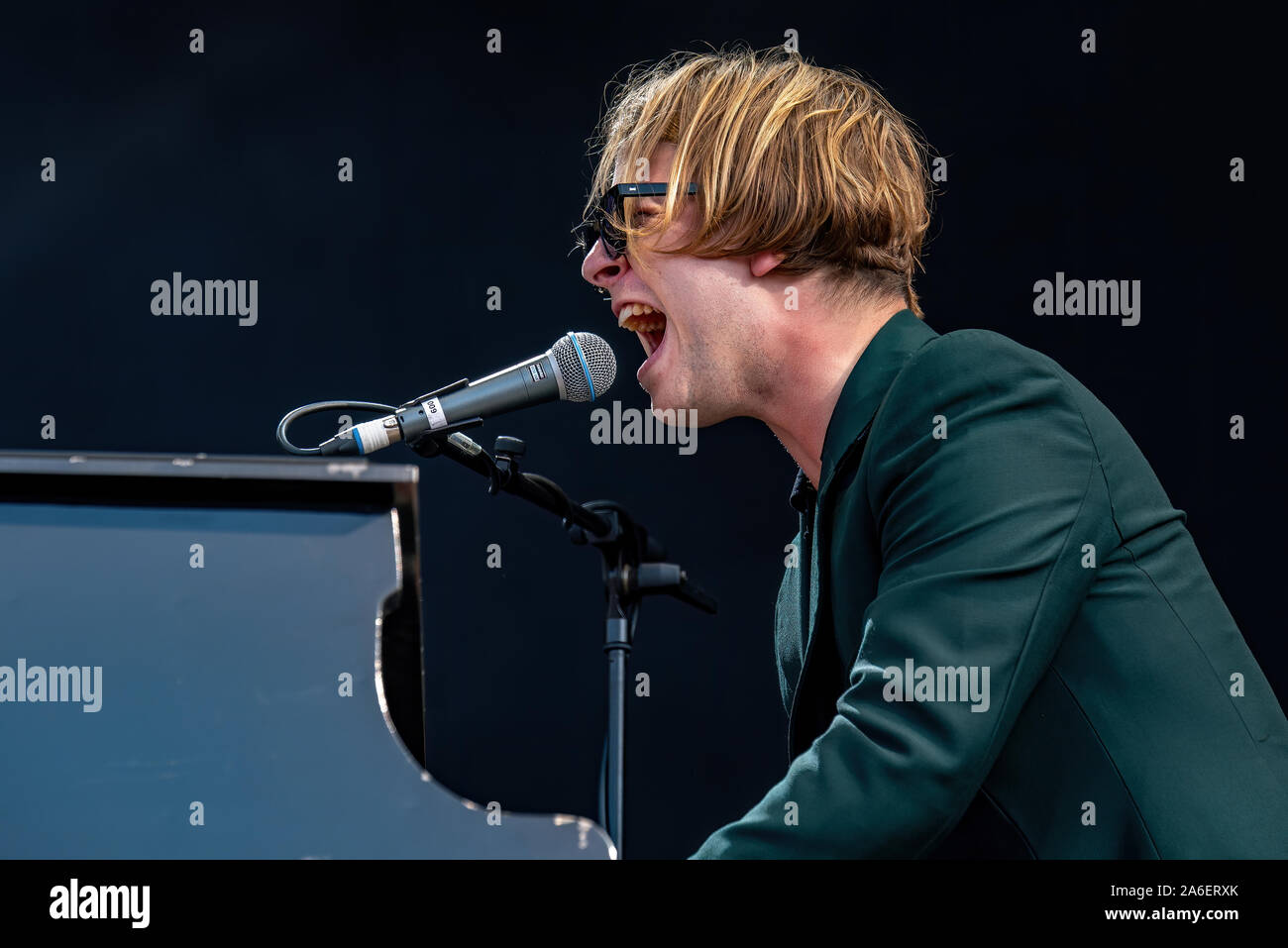 MADRID - SEP 7: Tom Odell (band) perform in concert at Dcode Music Festival  on September 7, 2019 in Madrid, Spain Stock Photo - Alamy