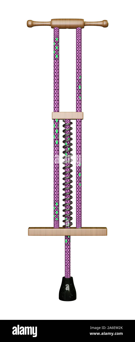 purple pogo stick