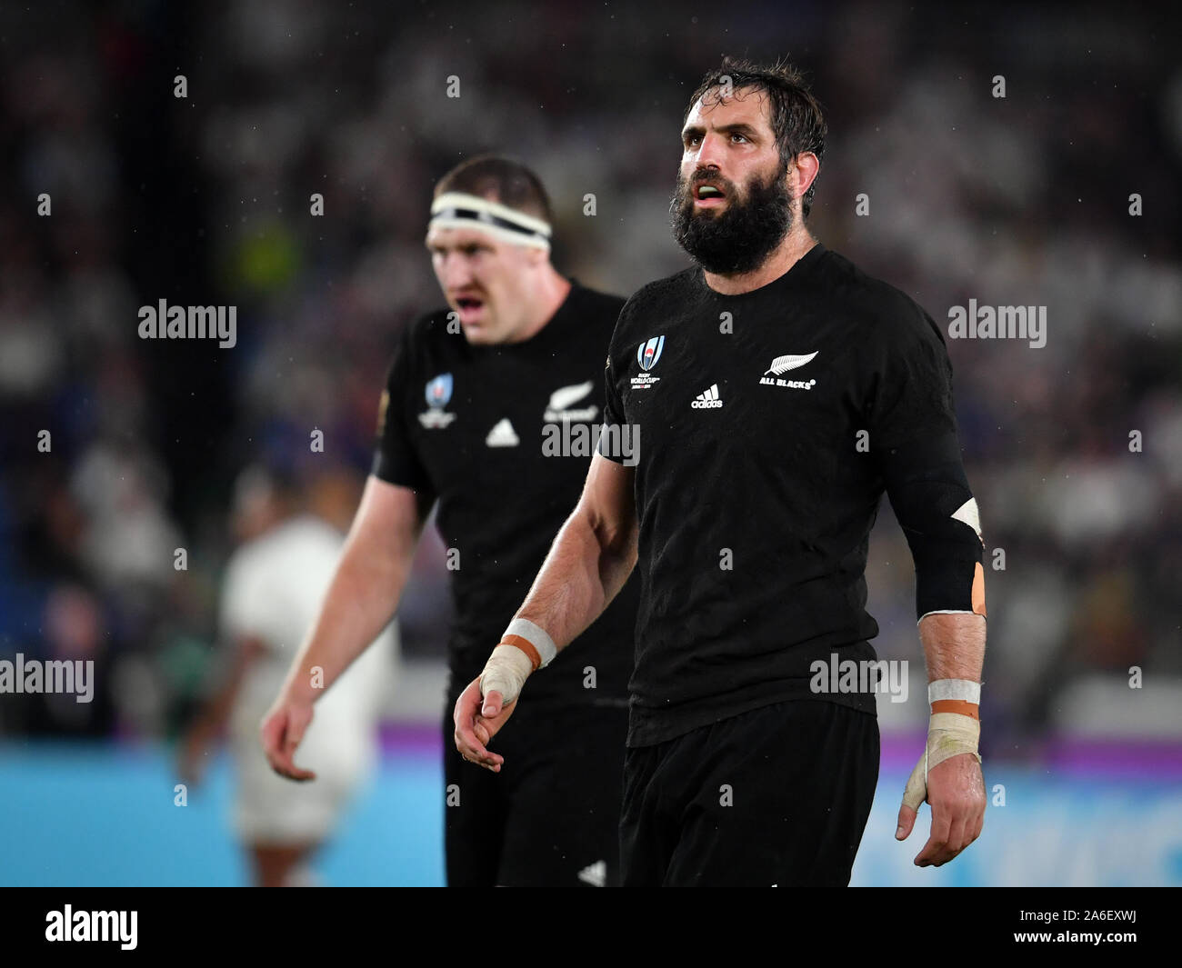 New Zealand s Sam Whitelock and Brodie Retallick during the 2019