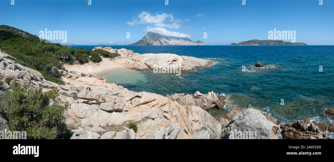 Punta Molara beach. San Teodoro. Sardinia. Italy Stock Photo
