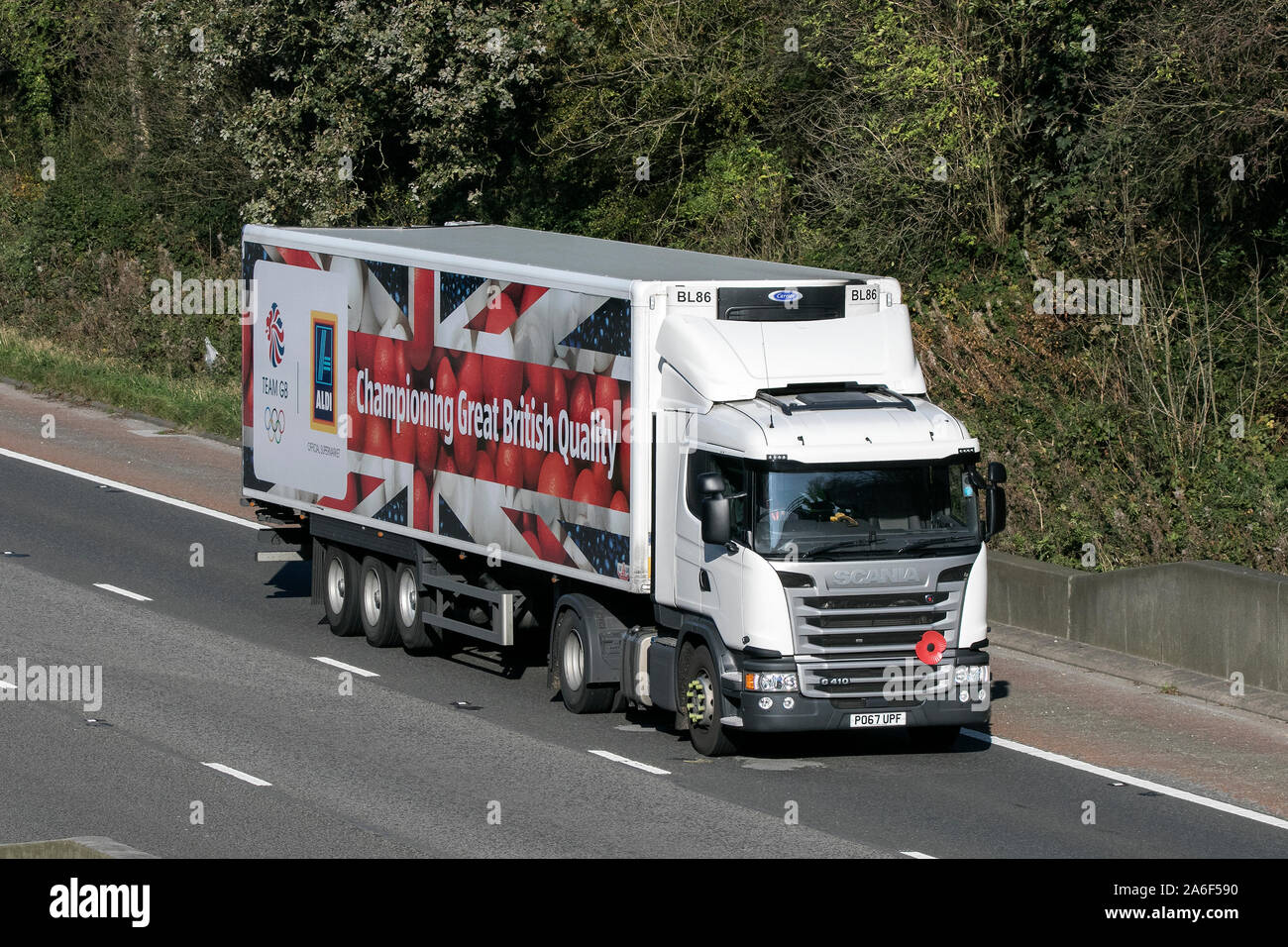 Aldi lorry hires stock photography and images Alamy