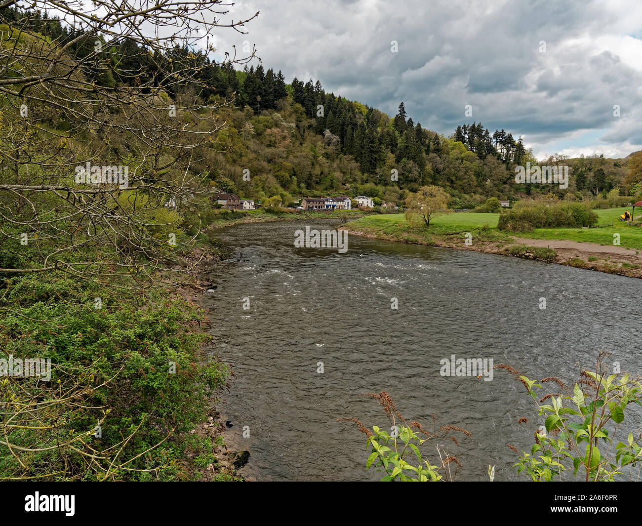 Wye Valley , UK Stock Photo Alamy
