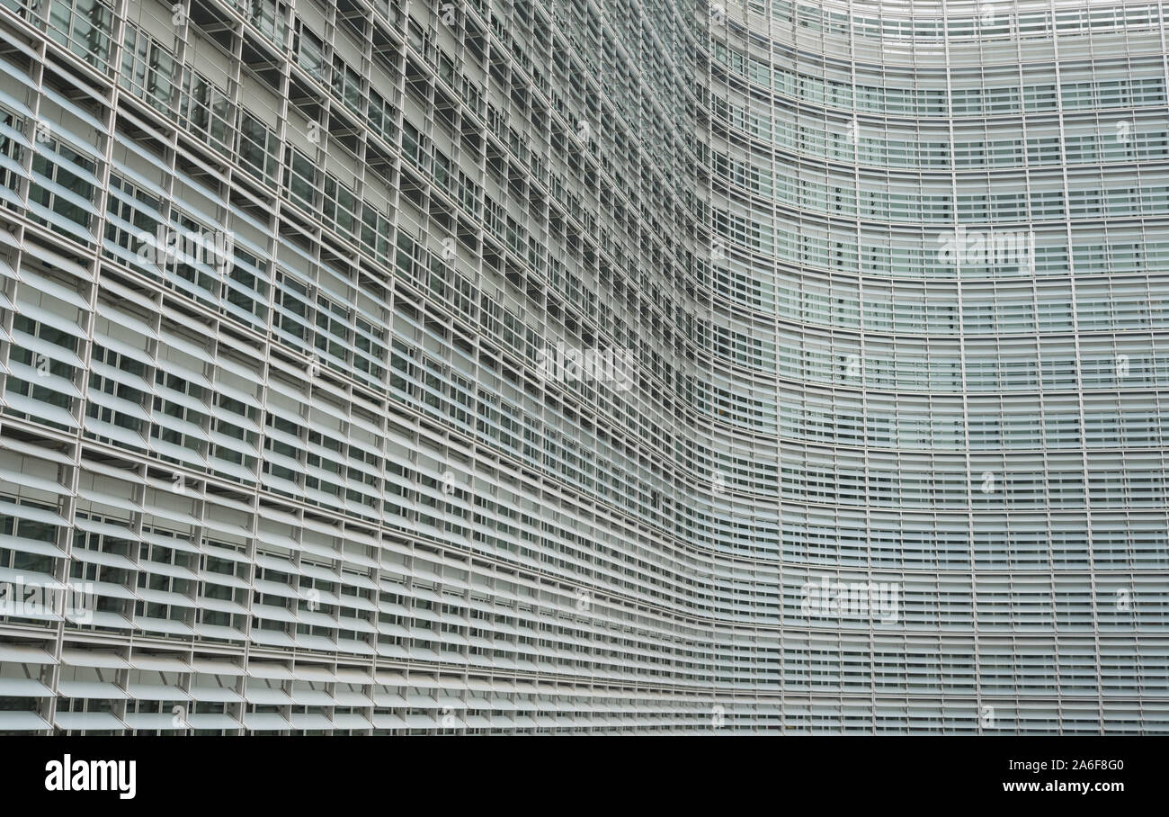 Le Berlaymont, European Commission, Brussels, Belgium Stock Photo
