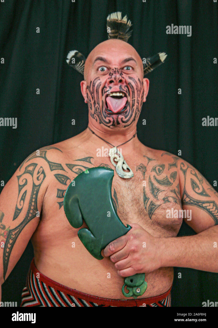 Traditional Maori Tattoos High Resolution Stock Photography And Images Alamy