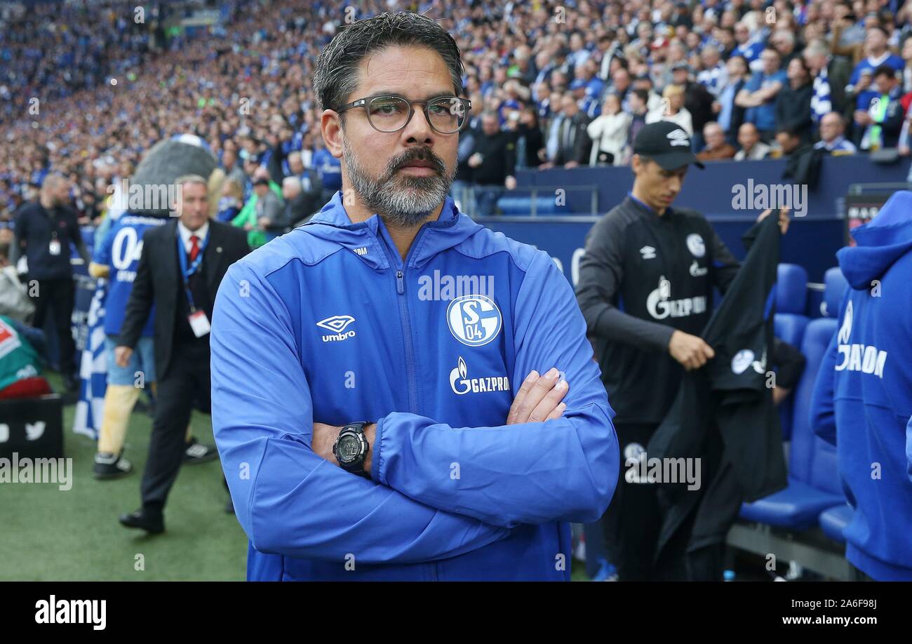 Gelsenkirchen, Deutschland. 26th Oct, 2019. firo: 26.10.2019, Football, Football: 1.Bundesliga, season 2019/2020, FC Schalke 04 - BVB Borussia Dortmund David Wagner | usage worldwide Credit: dpa/Alamy Live News Stock Photo