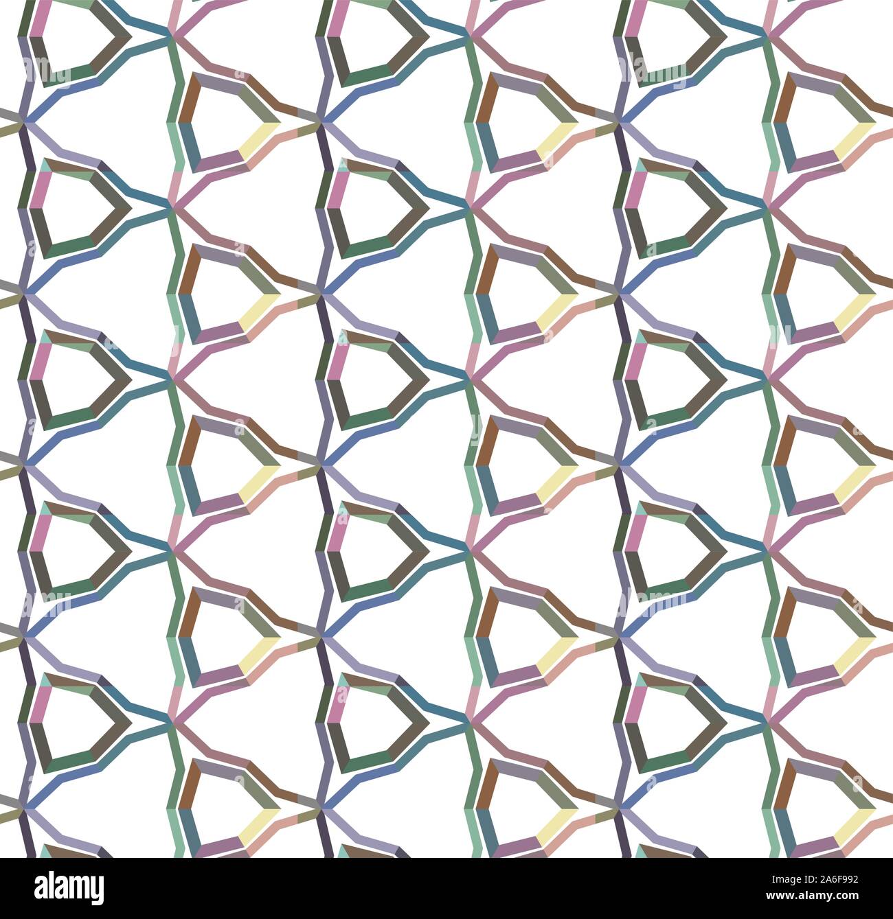 Seamless vector pattern. Background texture in geometric ornamental ...