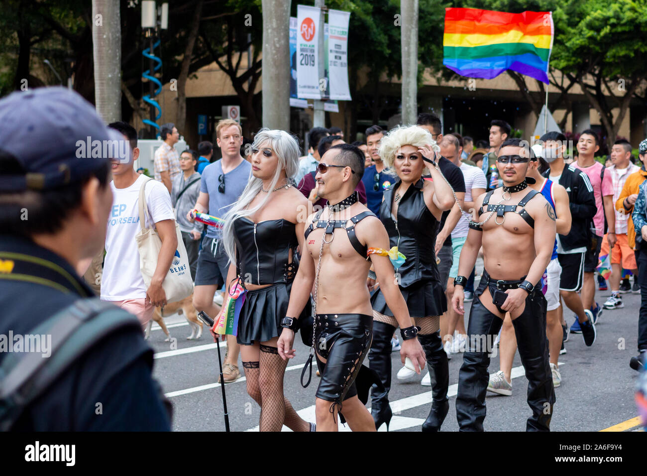 Pride Parade, Taiwan, Taipei, 26 Oct 2019 Stock Photo