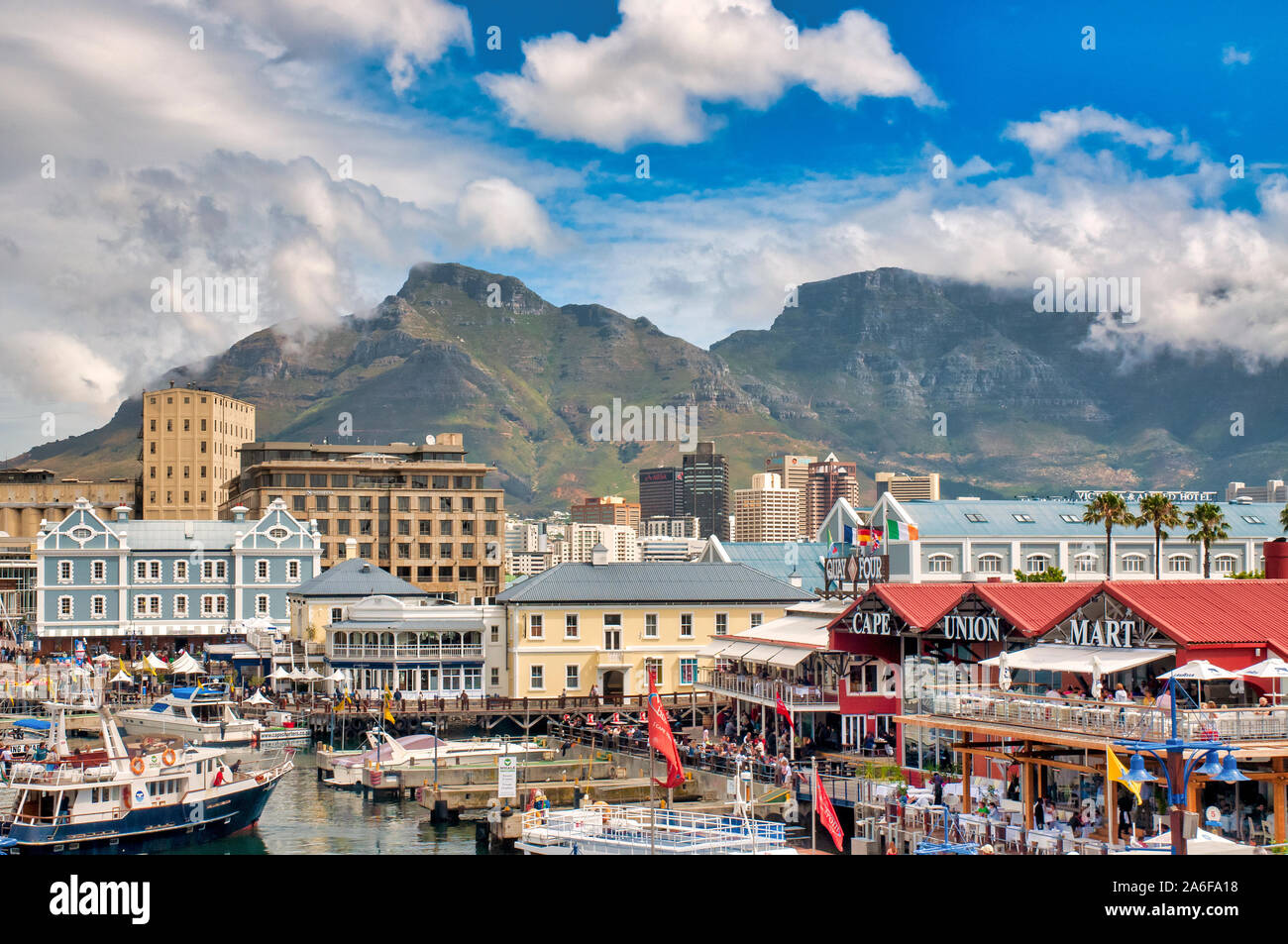 Victoria and Alfred Waterfront, Cape Town, South Africa Stock Photo