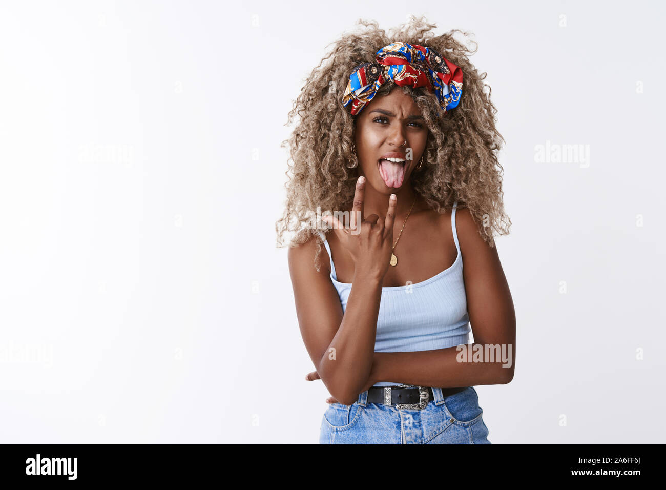 Stylish Wavy Hair With Headband