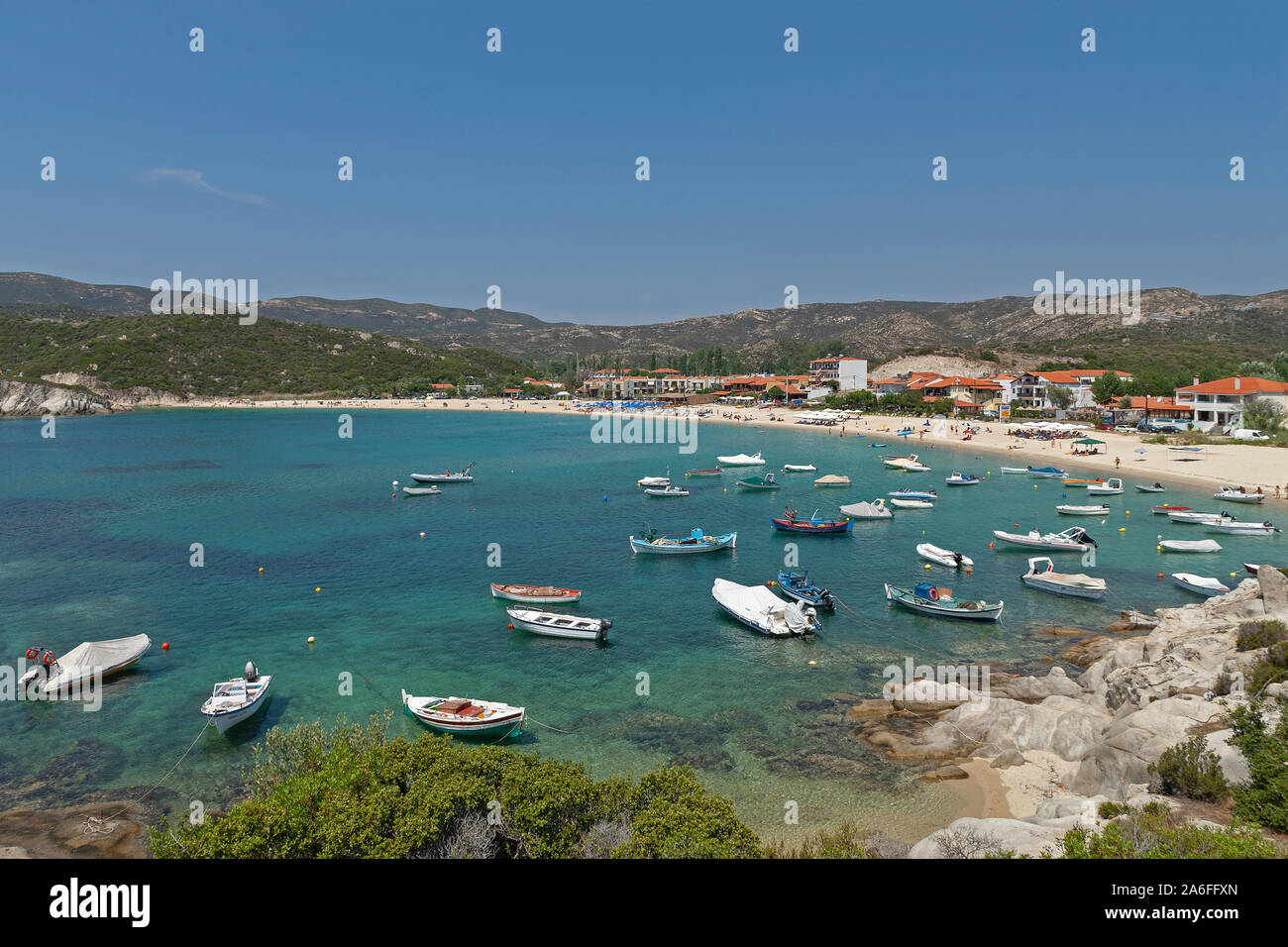 Kalamitsi bay hi-res stock photography and images - Alamy