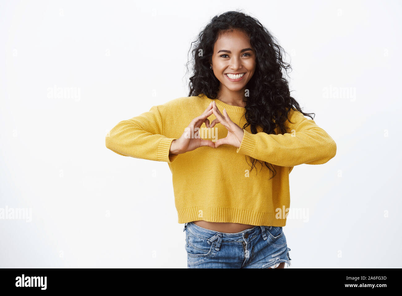 express yellow sweater