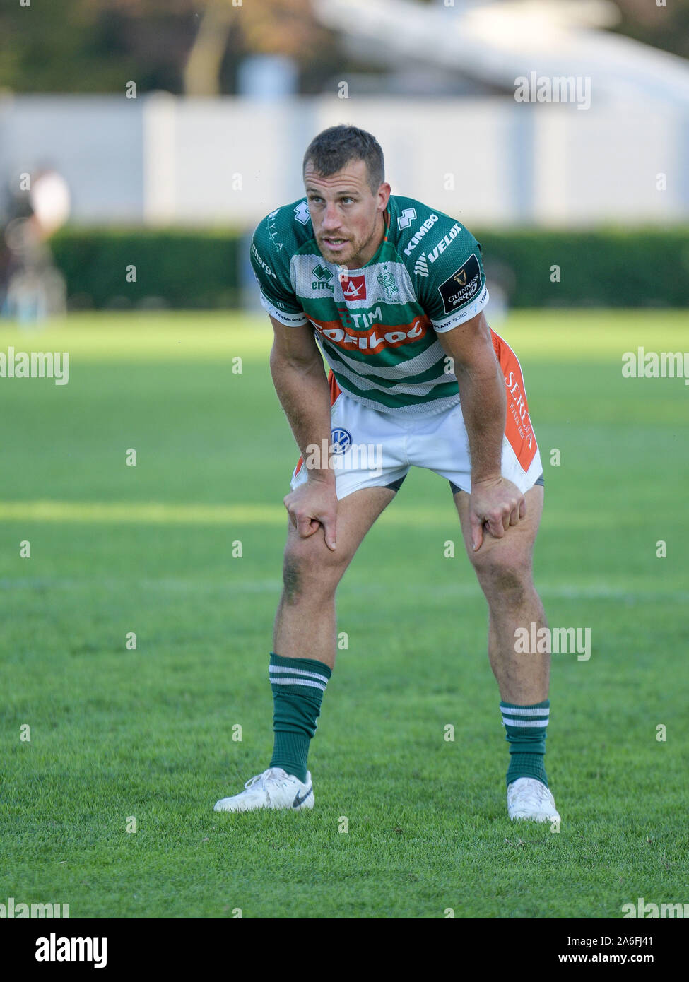 Treviso, Italy. 26th Oct, 2019. alberto sgarbi (benetton treviso)during  Benetton Treviso vs Isuzu Southern Kings, Rugby Guinness Pro 14 in Treviso,  Italy, October 26 2019 - LPS/Ettore Griffoni Credit: Ettore  Griffoni/LPS/ZUMA Wire/Alamy