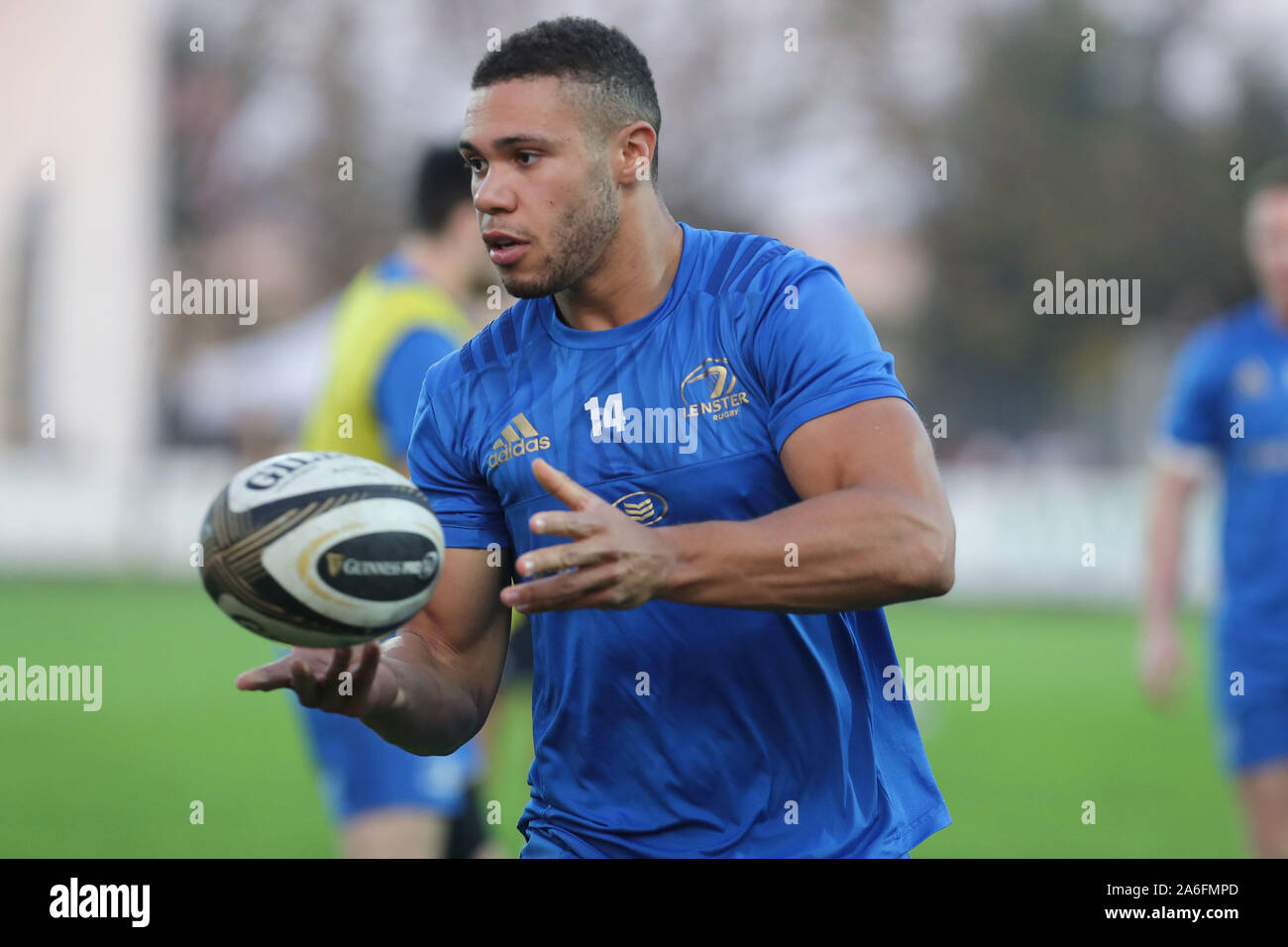 Lala of leinster adam byrne durante the riscaldamento hi-res stock  photography and images - Alamy