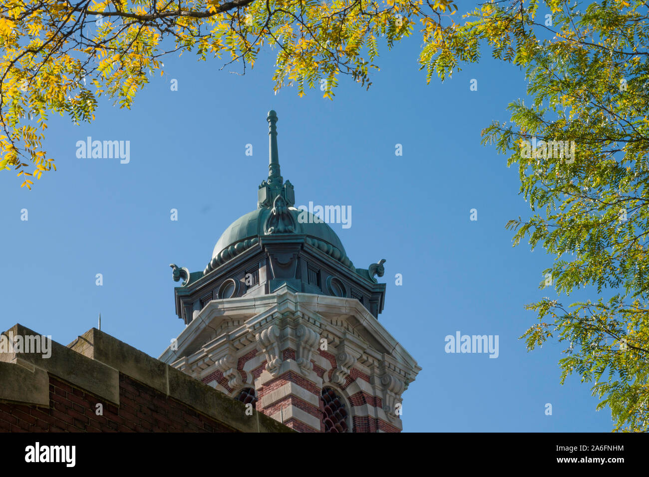 Ellis Island National Monument (U.S. National Park Service), New York, USA Stock Photo