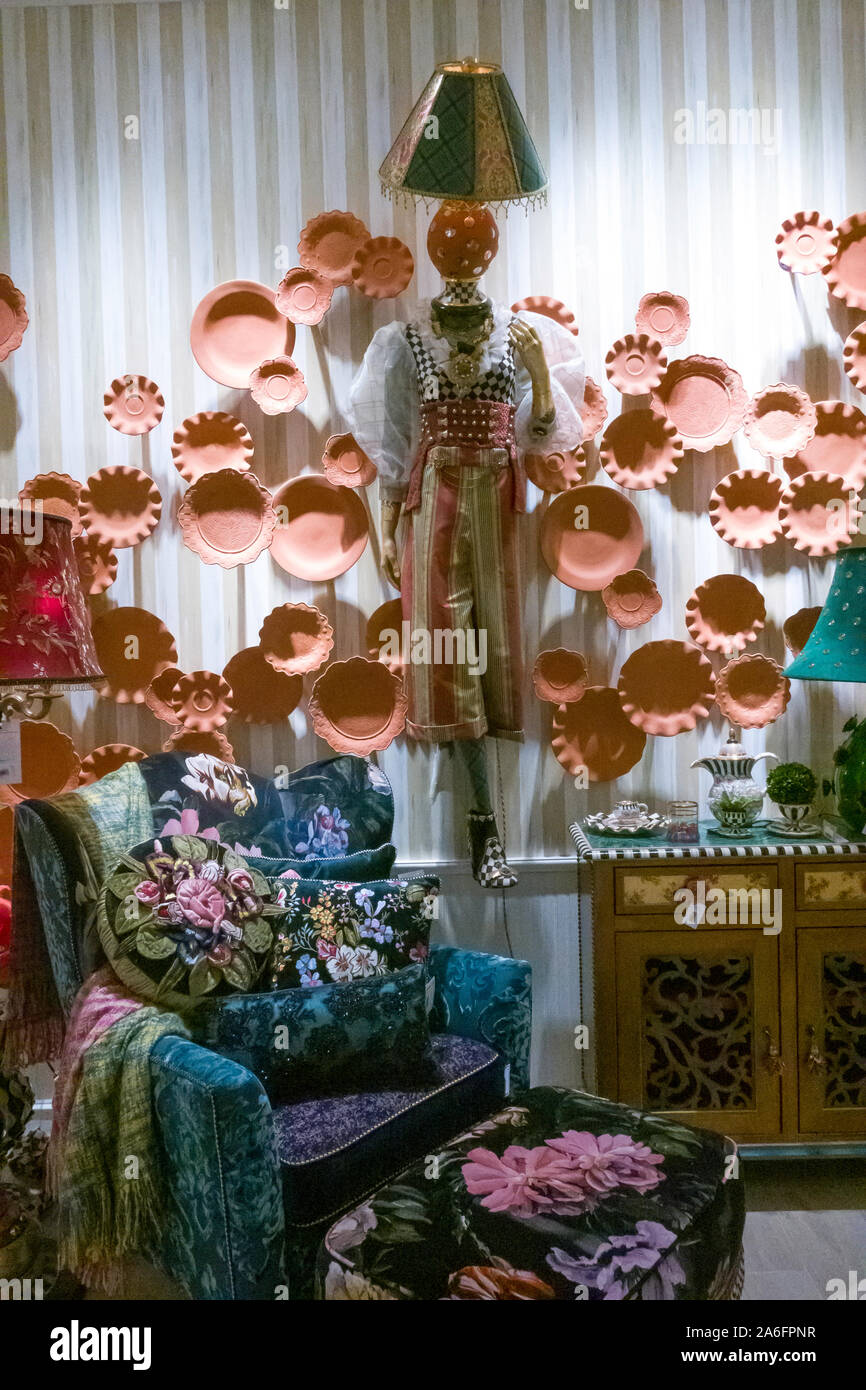 MacKenzieChilds Store Interior in SoHo, NYC Stock Photo Alamy