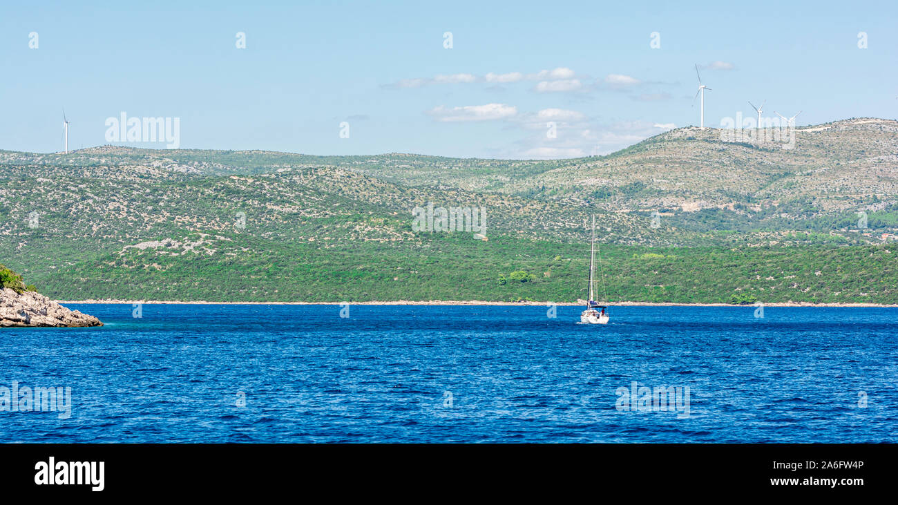Croatia Sailing trip Stock Photo Alamy