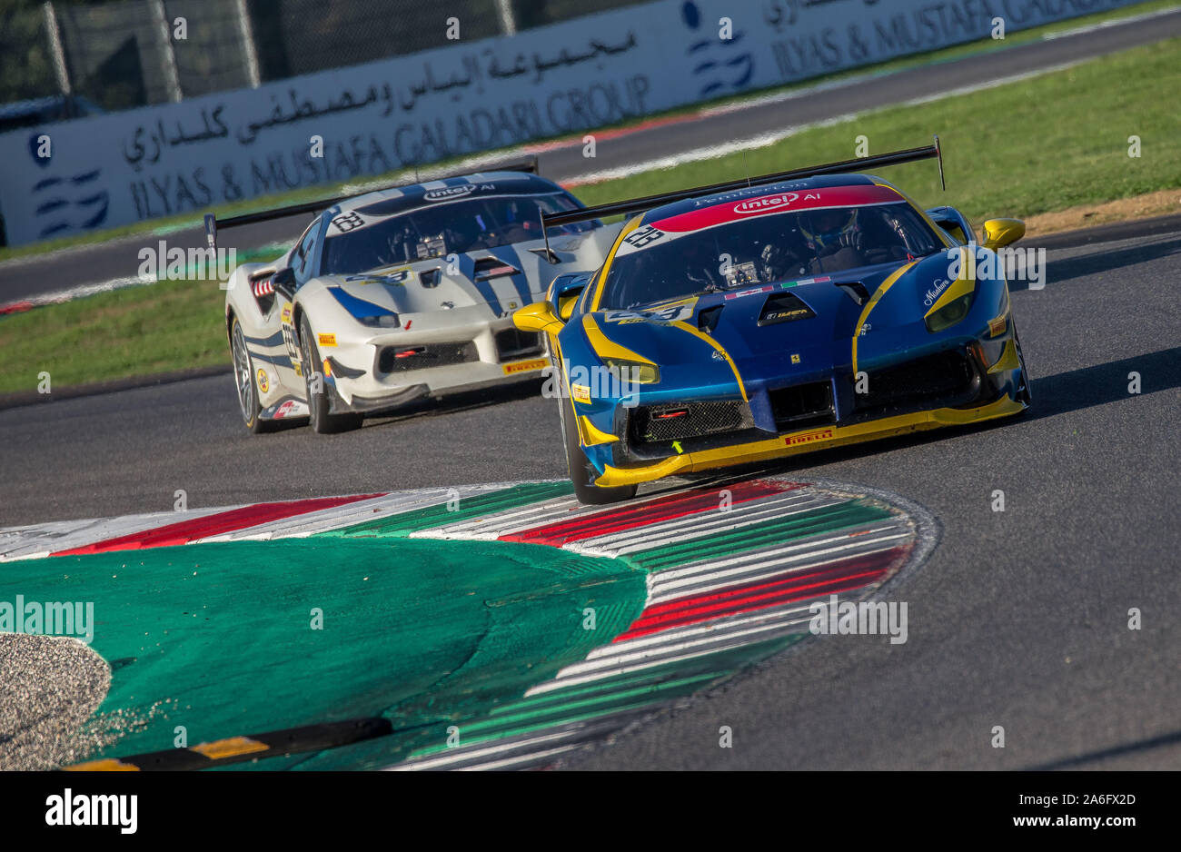 Ferrari challenge north america gara hi-res stock photography and 