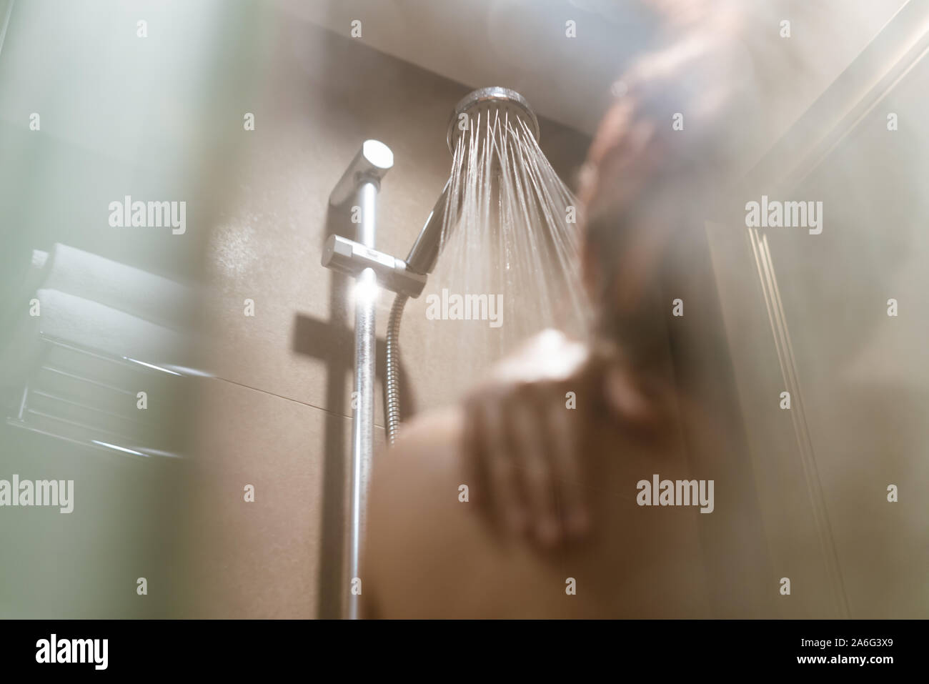 Young Diverse Woman Taking A Shower In The Bathroom And Getting Ready For Work Millennial Girl Showering With Hot Steam Filling The Room Lifestyle Stock Photo Alamy Young Diverse Woman Taking A Shower In The Bathroom And Getting Ready For Work Millennial Girl Showering With Hot Steam Filling The Room Lifestyle Stock Photo Alamy