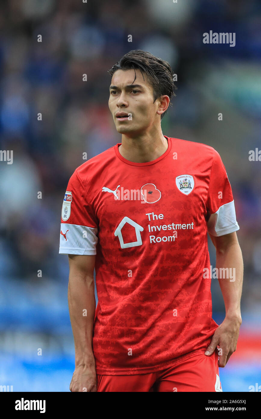 26th October 2019 John Smith S Stadium Huddersfield England Sky Bet Championship Huddersfield Town V Barnsley Kenny Dougall 4 Of Barnsley During The Game Credit Mark Cosgrove News Images Stock Photo Alamy