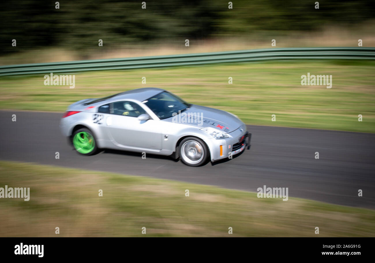 Nissan 350Z Hill climb car Stock Photo - Alamy