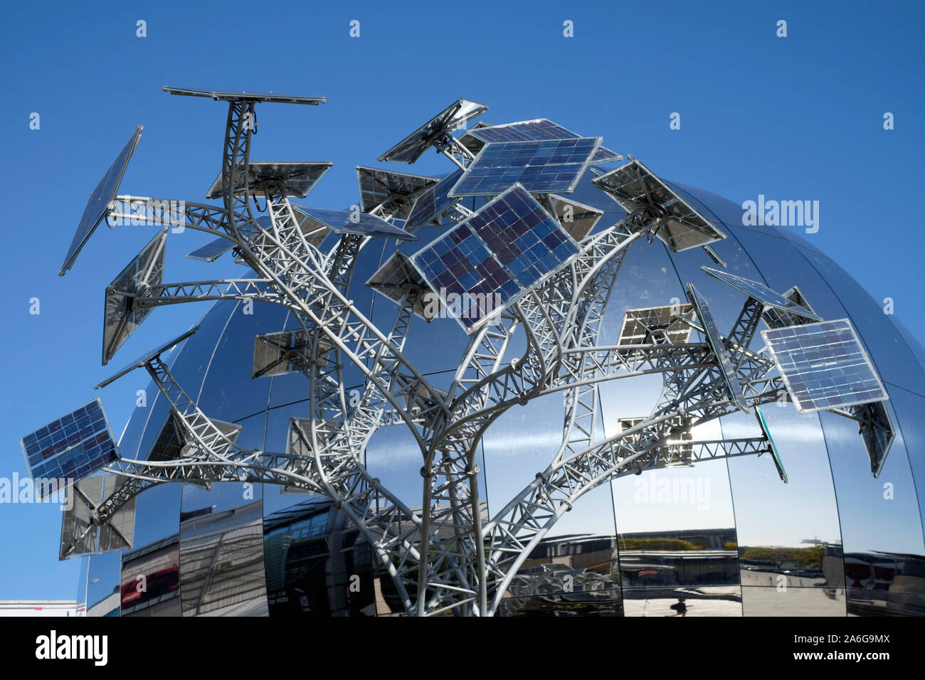 The Energy Tree in Millenium square Bristol UK Stock Photo Alamy