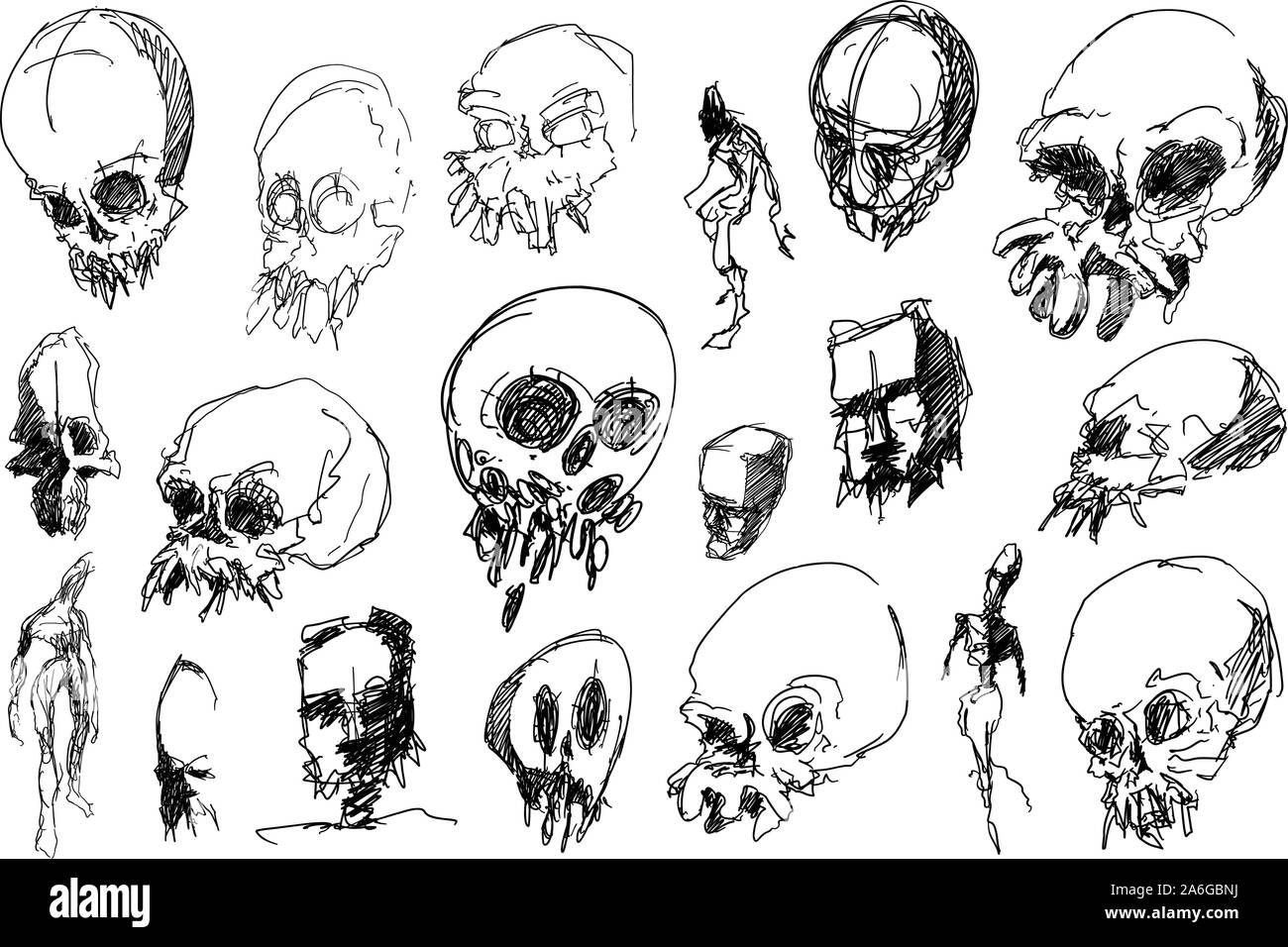 Aggregate more than 150 creepy sketches best