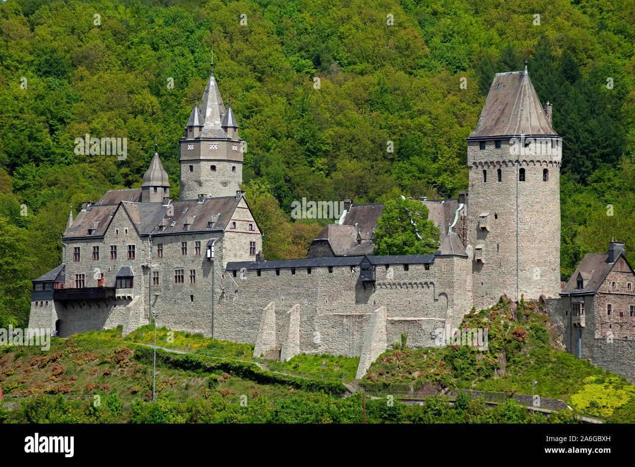 Altena Castle, Sauerland, Northrhine Westfalia, Germany. Stock Photo