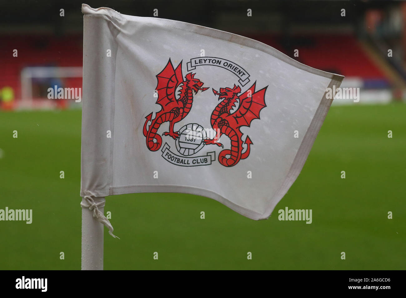 London, UK. 26th Oct, 2019. A general view during the EFL League Two match between Leyton Orient and Carlisle, at Brisbane Road, London, on 26 October 2019 Credit: Action Foto Sport/Alamy Live News Stock Photo