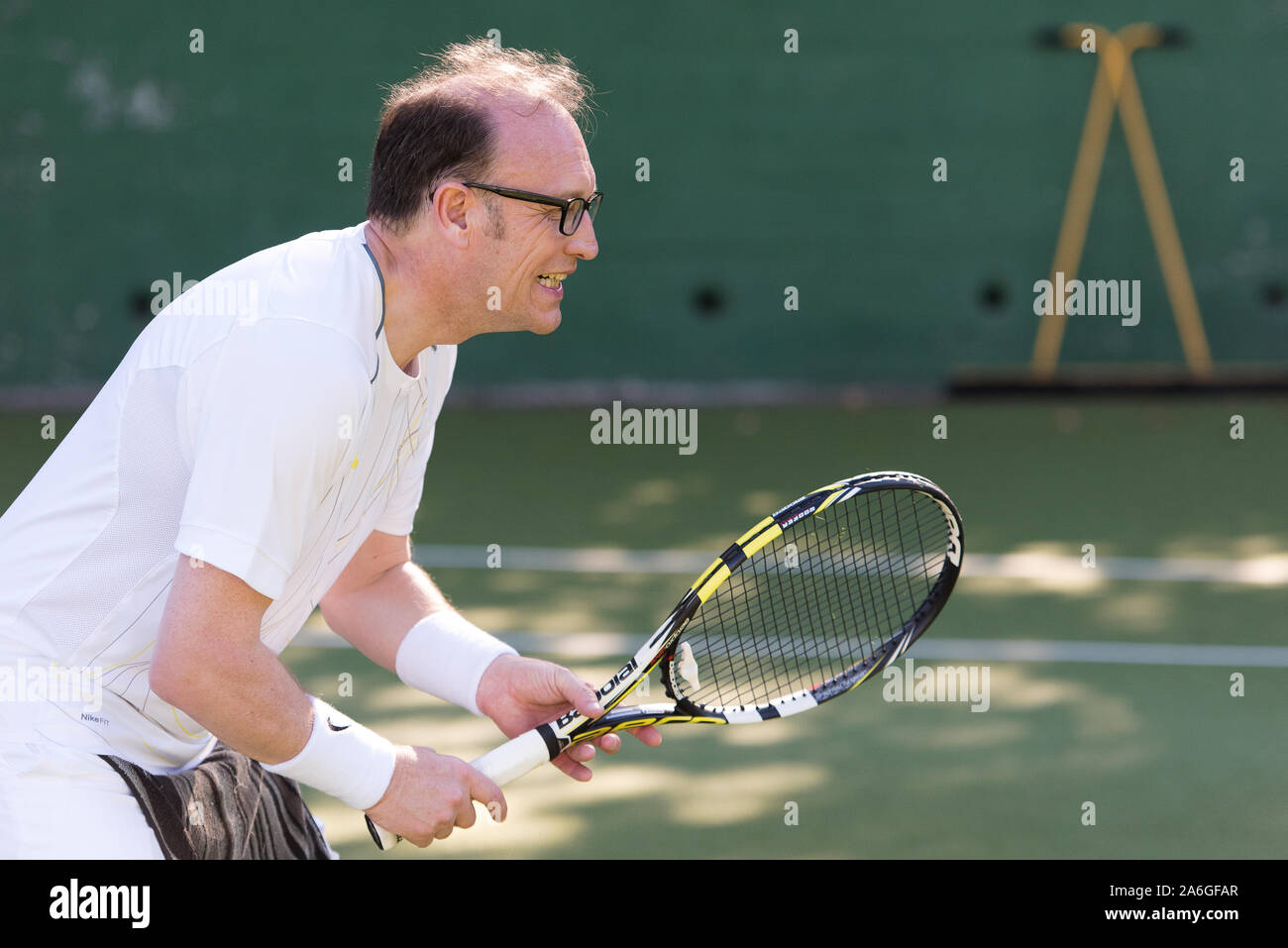 A tennis competition for the elderly, active and athletic, Basford