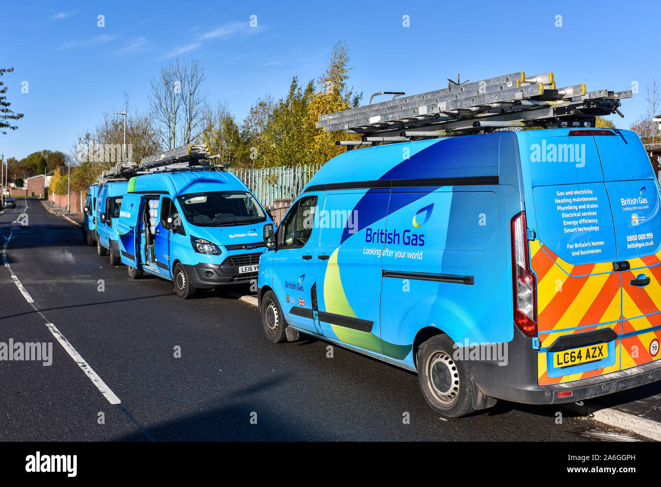british gas vans
