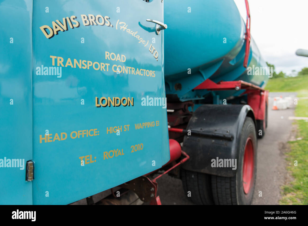 An old Davis Bros Haulage Lorry, a former transport contractor vehicle
