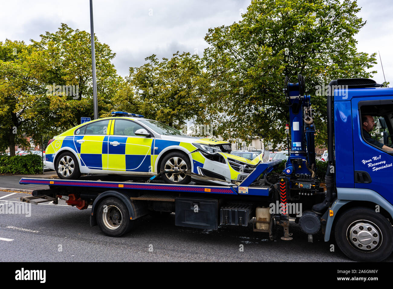Police road traffic accident investigation hires stock photography and
