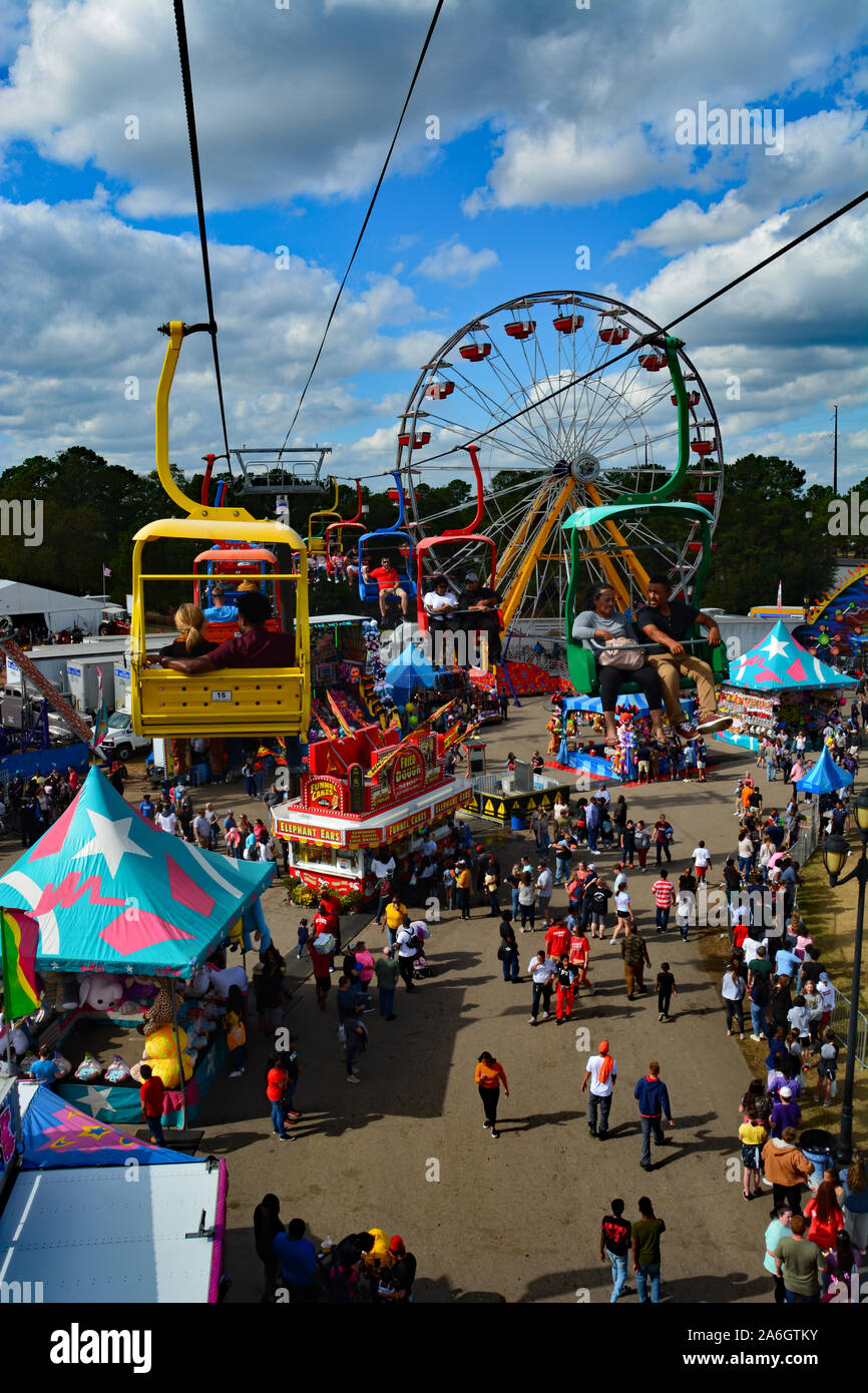 North carolina state fair rides hi-res stock photography and images - Alamy